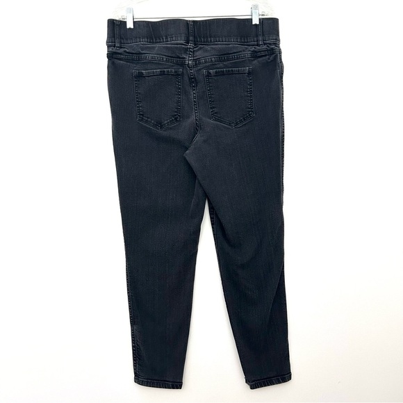 Spanx Denim Jeans Pants Black Wash Slim Tapered Ankle Shaping Technology Size 1X - Picture 10 of 12